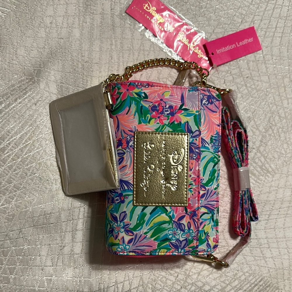 NWT Lily Pulitzer / Disney Minnie Mouse and Daisy crossbody purse